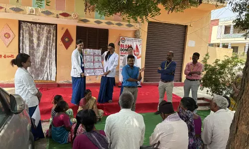 AIIMS Bibinagar Conducts Awareness Programme on Blood Donation