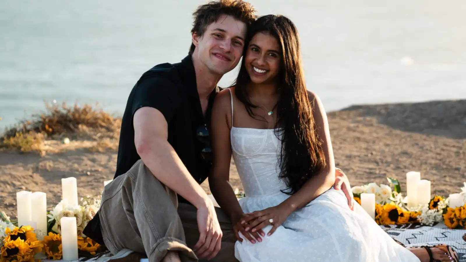 Mithun Chakraborty's Daughter Dishani Chakraborty Gets Engaged to Myles Mantzaris in Malibu