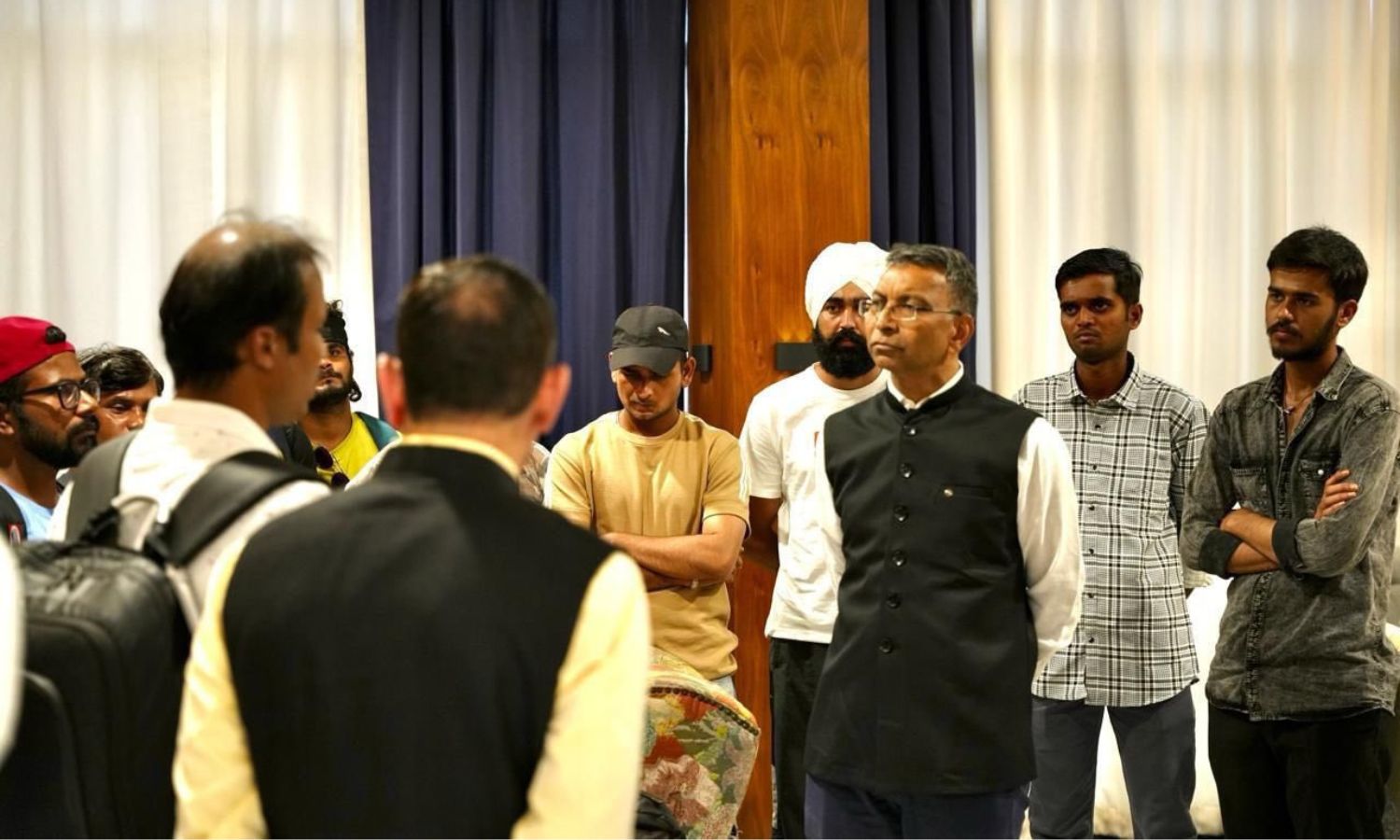 Indian Envoy Meets 21 Rescued Crew Members Hit by US Missile Strike