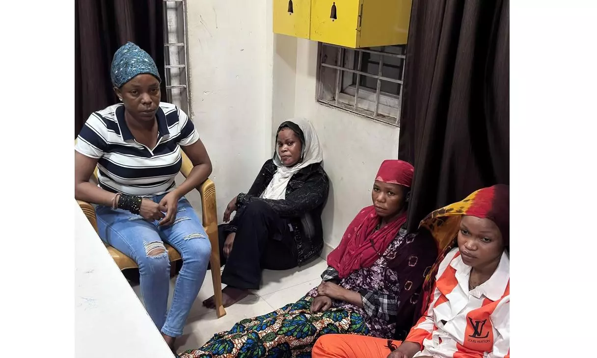 Four Ugandan Women Detained After Assault Complaint in Vizag Four Ugandan Women Detained After Assault Complaint in Vizag