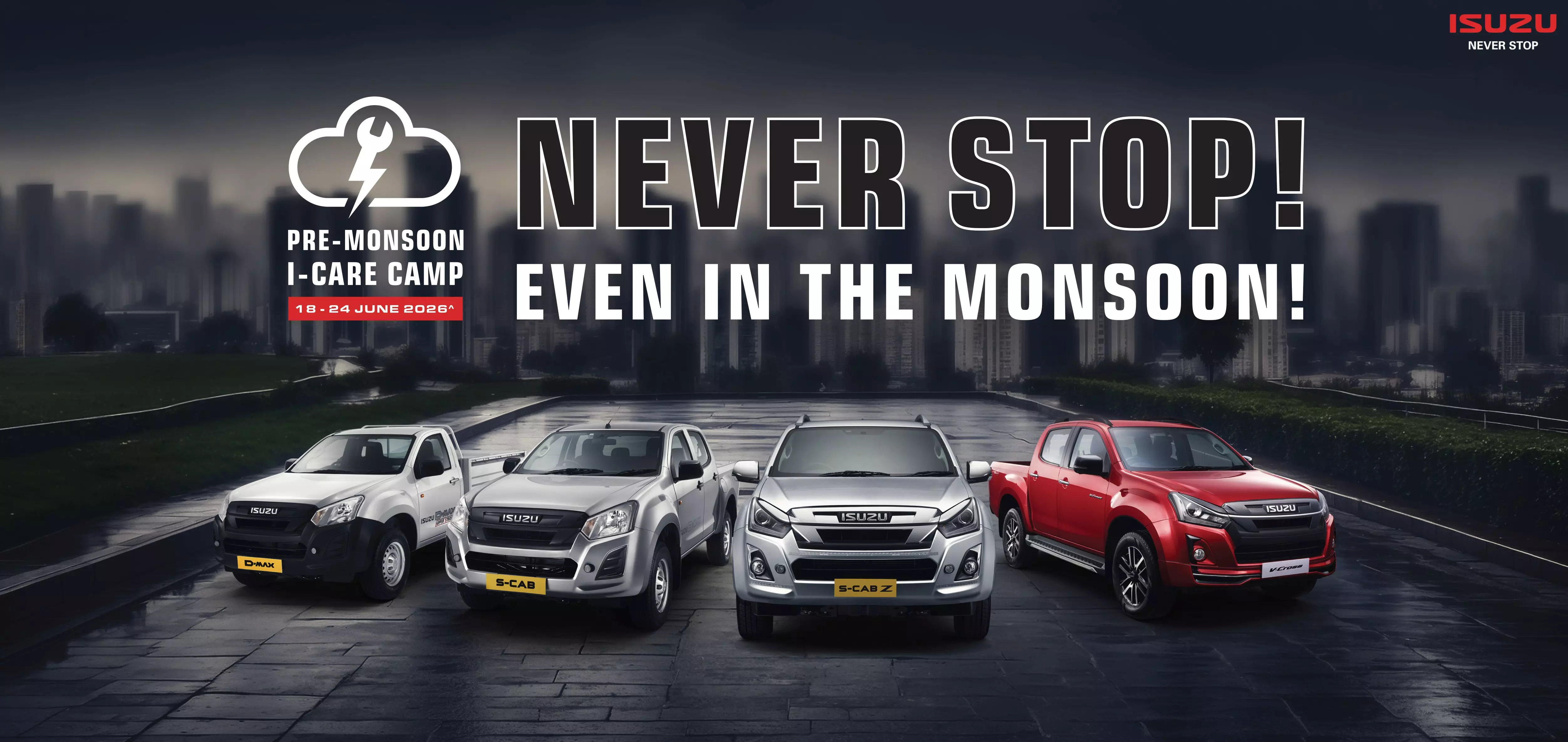 Isuzu Motors India Announces Nationwide ‘ISUZU I-Care Pre-Monsoon Service Camp’ Isuzu Motors India Announces Nationwide ‘ISUZU I-Care Pre-Monsoon Service Camp’