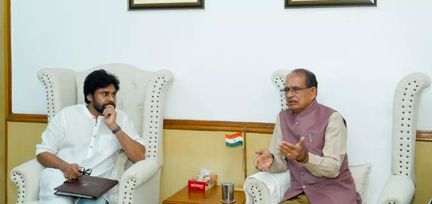 Pawan Says Centre Backing Godavari Clean-Up Ahead of Pushkaralu Pawan Says Centre Backing Godavari Clean-Up Ahead of Pushkaralu