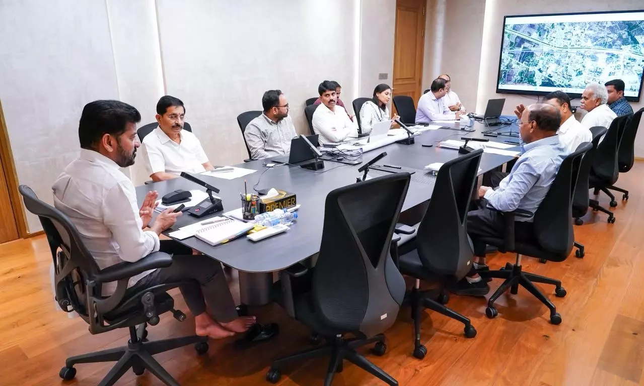 CM Revanth Aligns Bullet Train Routes to Boost Telangana Tourism CM Revanth Aligns Bullet Train Routes to Boost Telangana Tourism