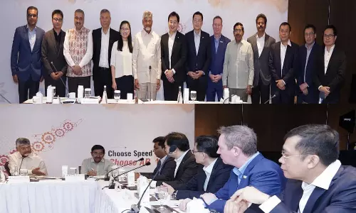 Singapore: AP CM Showcases Amaravati Vision At World Cities Summit Singapore: AP CM Showcases Amaravati Vision At World Cities Summit