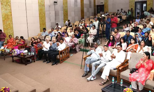 Lalitha Anand Mesmerises Audience At Salar Jung Museum’s Platinum Jubilee Ghazal Evening Lalitha Anand Mesmerises Audience At Salar Jung Museum’s Platinum Jubilee Ghazal Evening