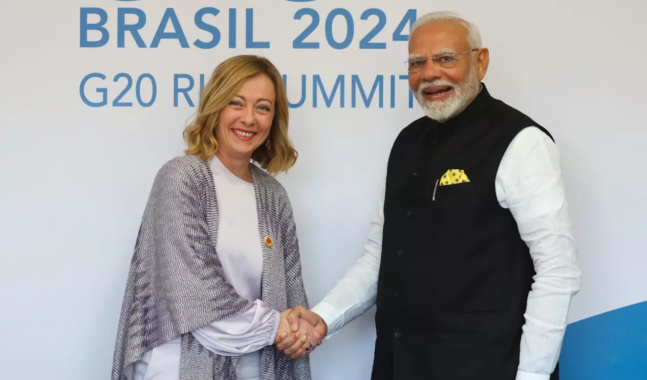 Melodi Buzz Returns as Modi, Meloni Share Light Moment at G7 Melodi Buzz Returns as Modi, Meloni Share Light Moment at G7