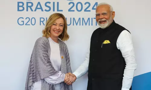 Melodi Buzz Returns as Modi, Meloni Share Light Moment at G7 Melodi Buzz Returns as Modi, Meloni Share Light Moment at G7