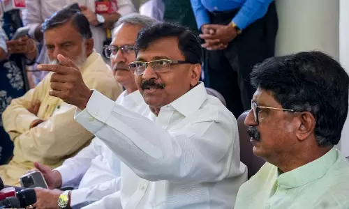 Shiv Sena (UBT) Leader Sanjay Raut Claims Bid To Lure MPs With Rs 50 Cr