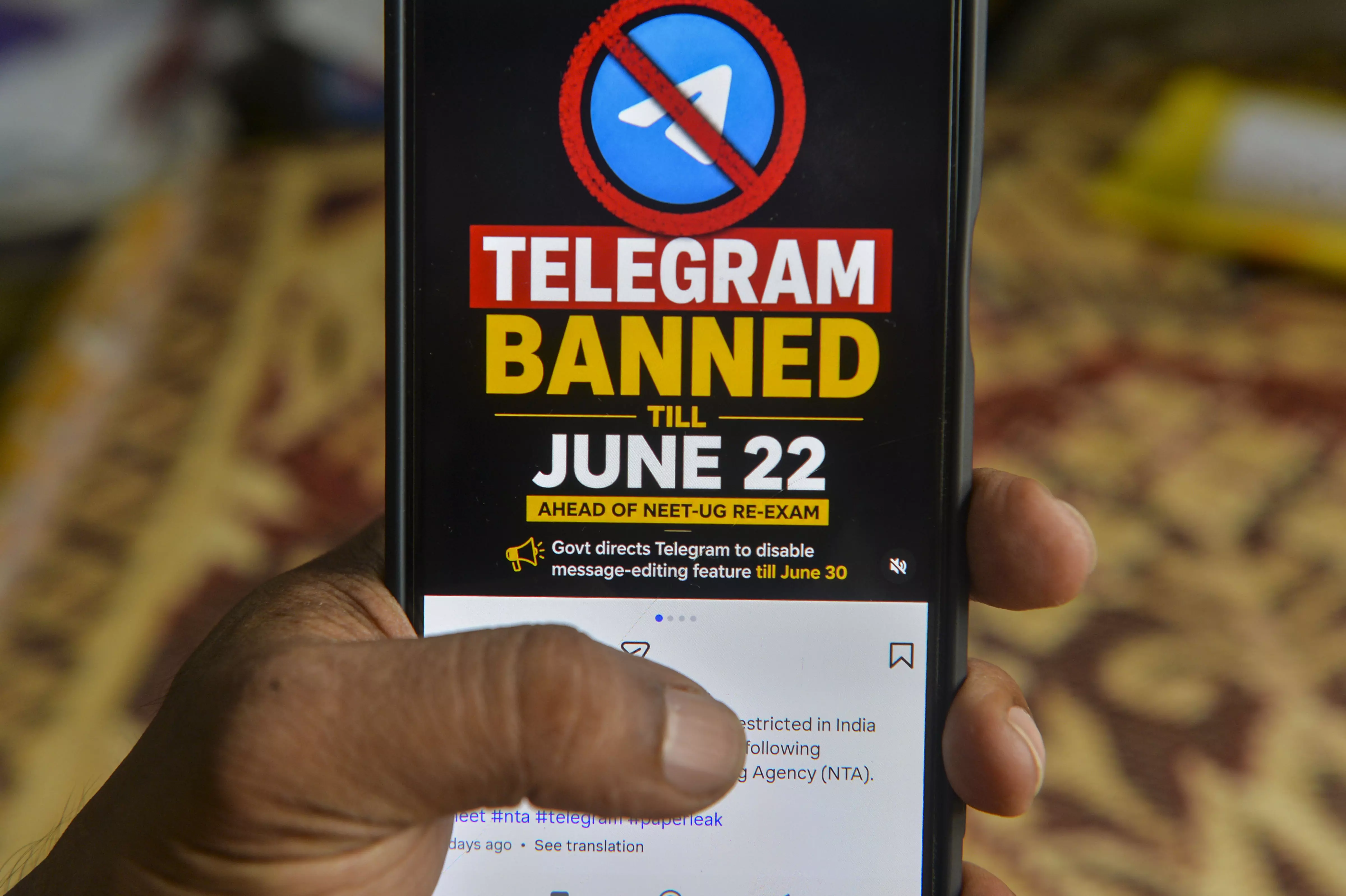 Inside the Telegram Block Row: What Happened in the Days Before Inside the Telegram Block Row: What Happened in the Days Before