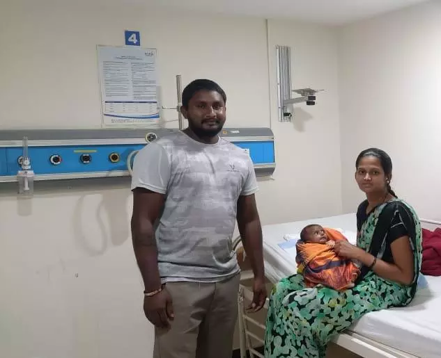 Telangana CM Prajavani Saves an Infant’s Life through Timely Intervention Telangana CM Prajavani Saves an Infant’s Life through Timely Intervention