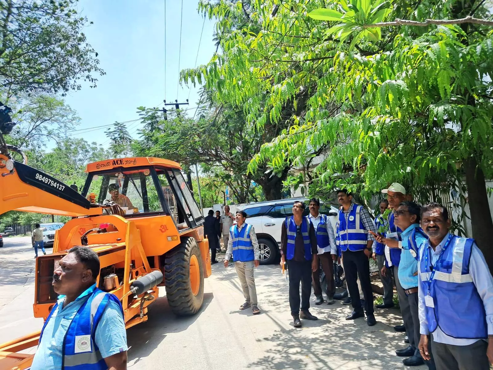Monsoon Preparedness: TGSPDCL CMD Conducts Inspection in Banjara Hills Monsoon Preparedness: TGSPDCL CMD Conducts Inspection in Banjara Hills
