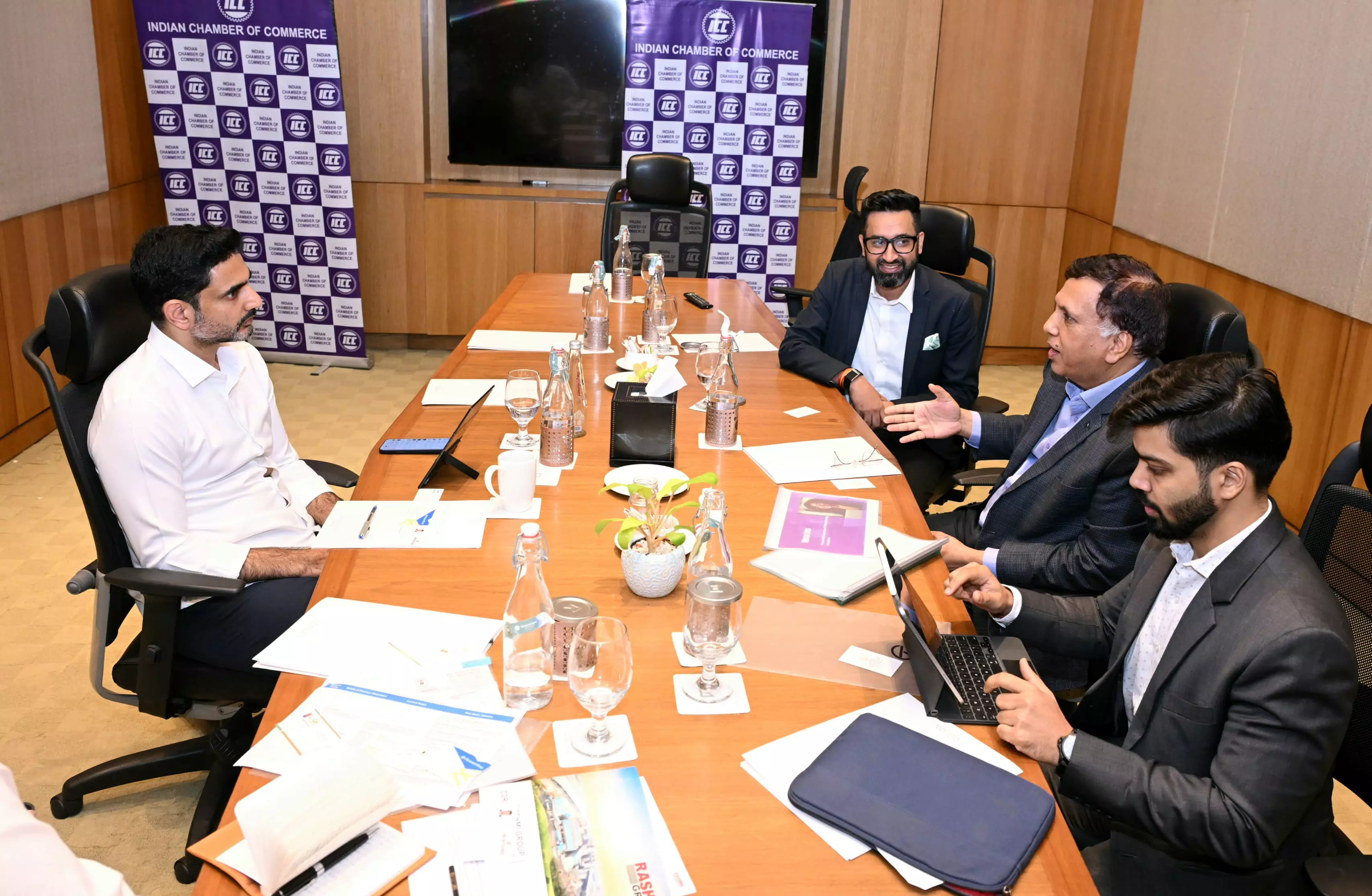Lokesh Projects AP As Investment Hub, Meets 17 Industry Leaders in Kolkata Lokesh Projects AP As Investment Hub, Meets 17 Industry Leaders in Kolkata