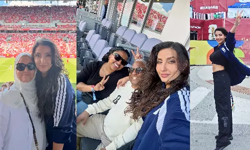 Nora Fatehi Shares Heartfelt Moment as Family Cheers for Her at FIFA World Cup 2026
