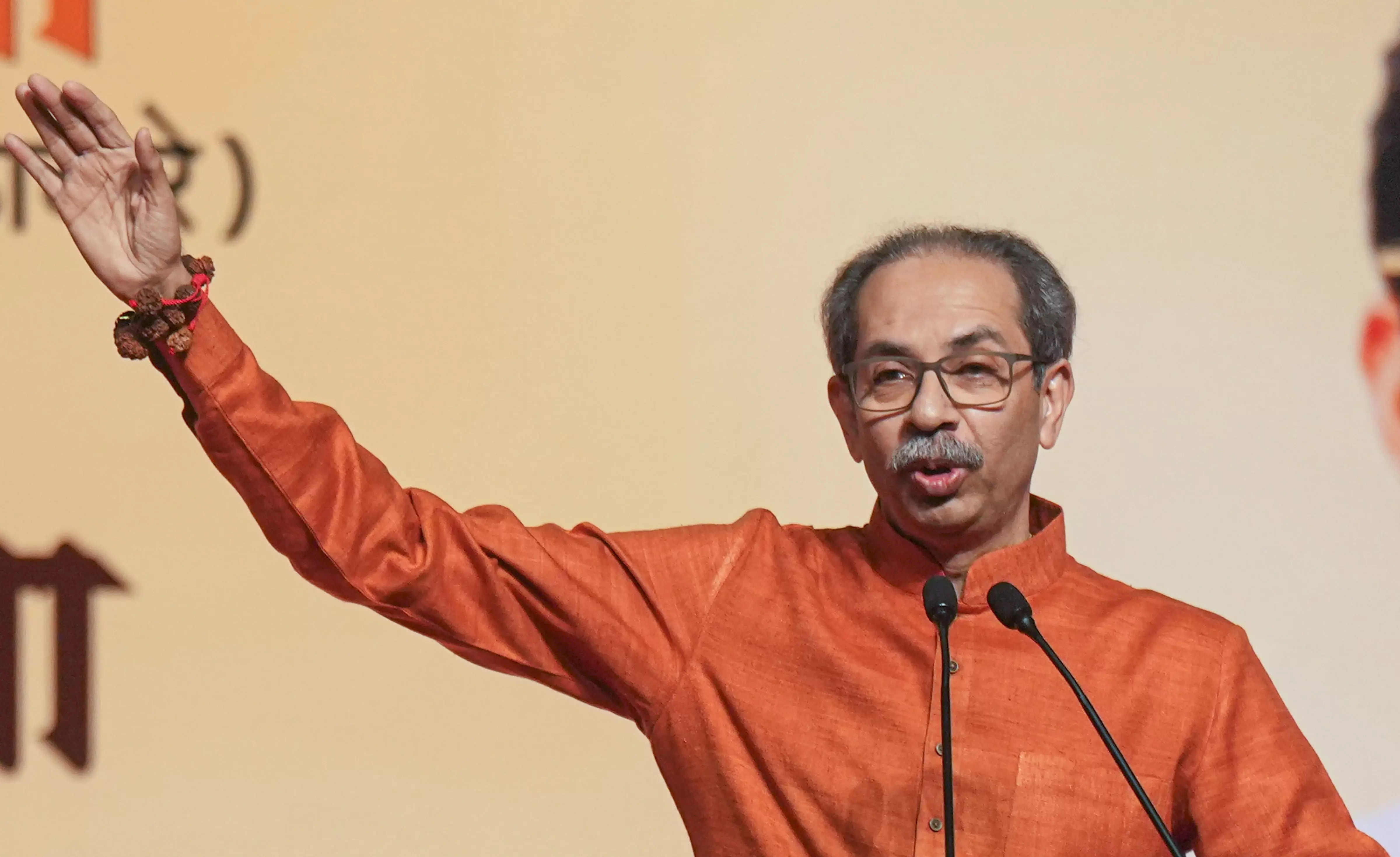 Uddhav Dismisses Rebel MPs Claims on Sena (UBT)-Cong Merger Uddhav Dismisses Rebel MPs Claims on Sena (UBT)-Cong Merger