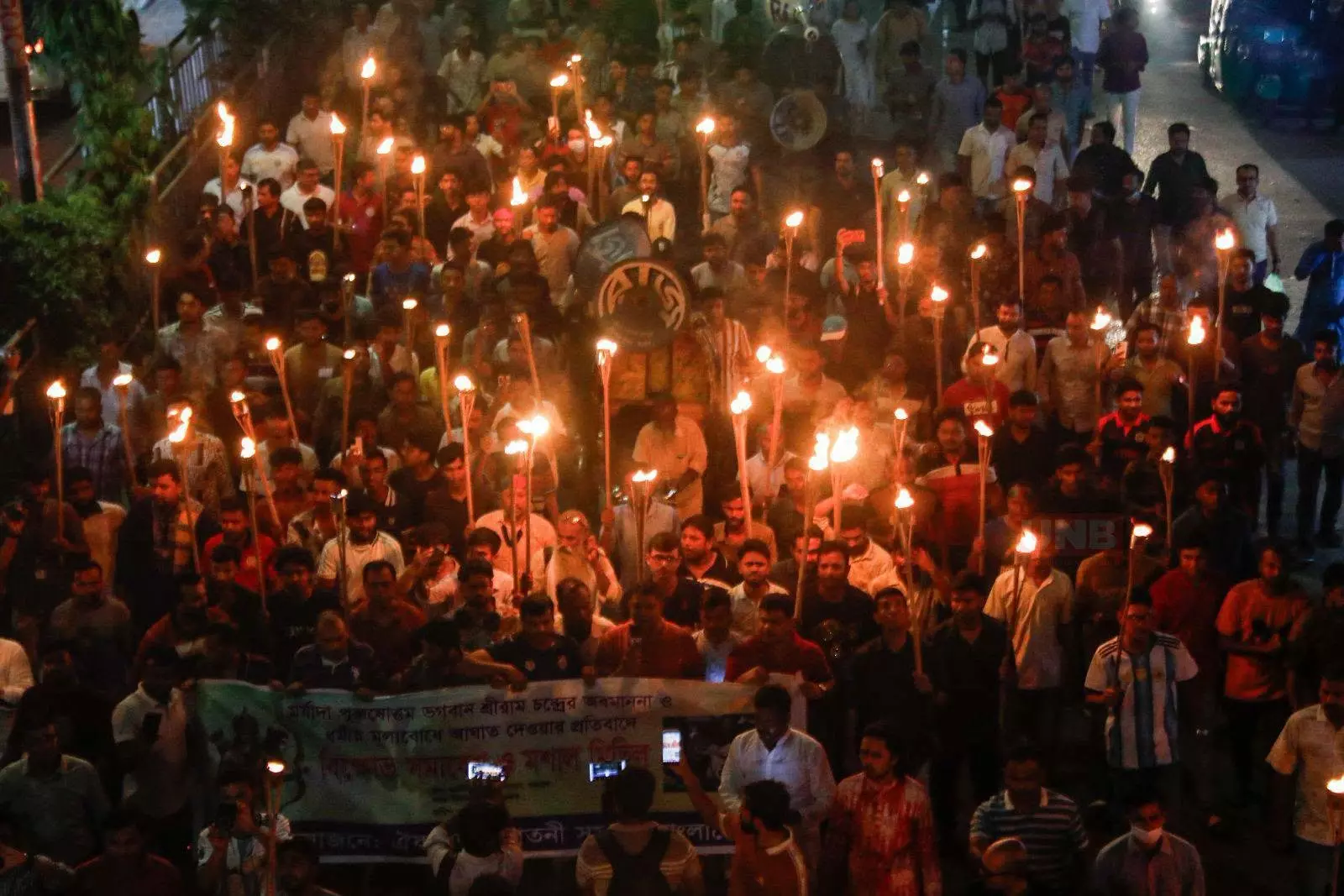 Hindus In Bangladesh Hold Protest Against Alleged Disrespect To Lord Ram Hindus In Bangladesh Hold Protest Against Alleged Disrespect To Lord Ram