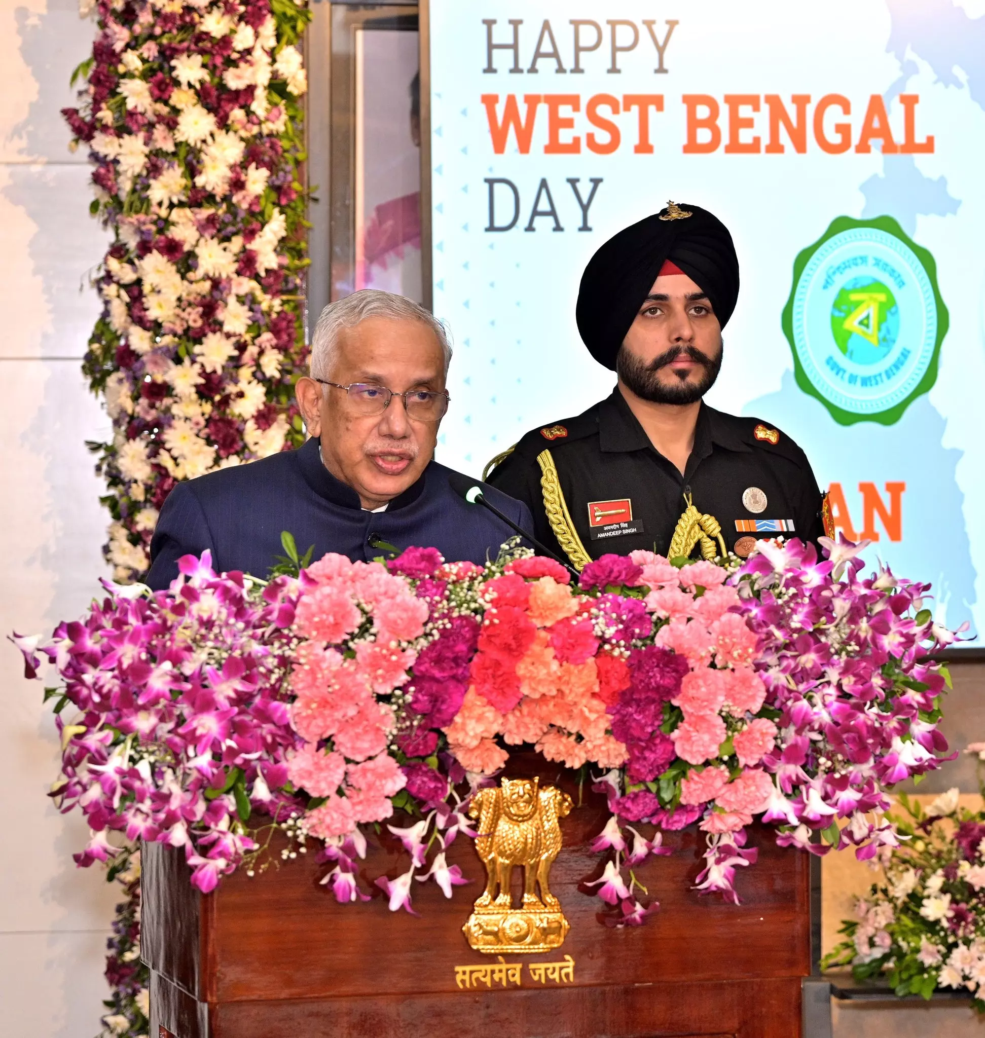 Governor Takes Part in West Bengal Formation Day Celebrations at Lok Bhavan Governor Takes Part in West Bengal Formation Day Celebrations at Lok Bhavan