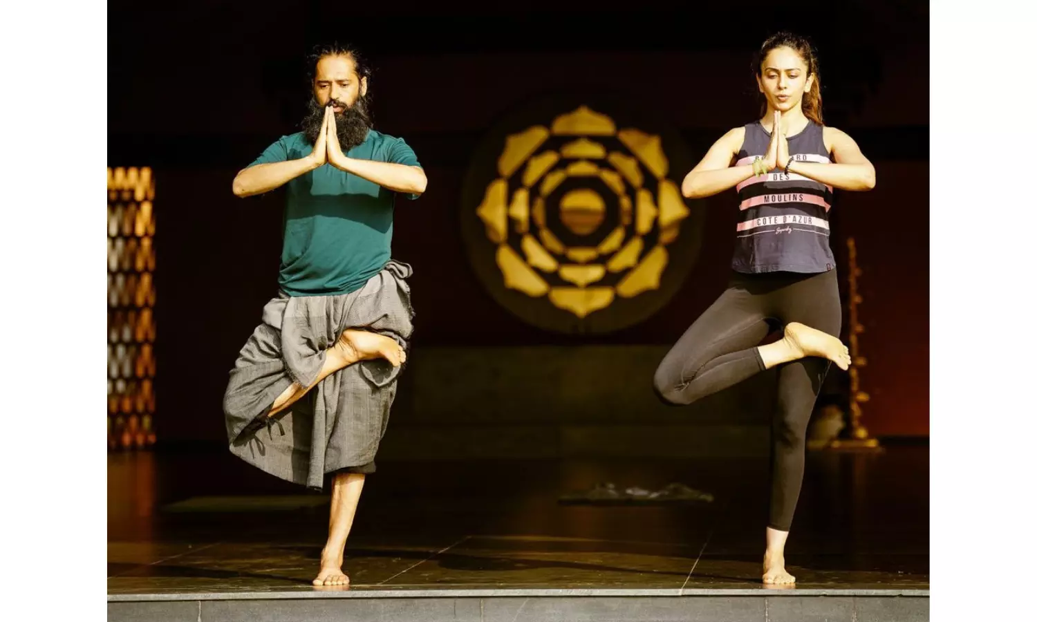 Siddhaa Akshar, Rakul Preet Highlight Yoga’s Growing Influence Ahead of Yoga Day Siddhaa Akshar, Rakul Preet Highlight Yoga’s Growing Influence Ahead of Yoga Day