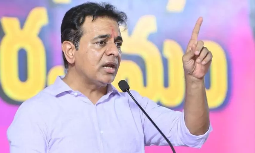 KTR Tells BLA-2 Agents To Protect BRS Votes In SIR KTR Tells BLA-2 Agents To Protect BRS Votes In SIR