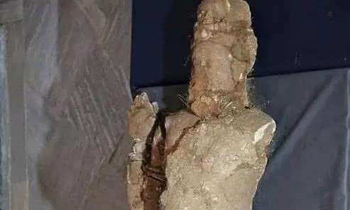 Phanigiri Bodhisattva Sculpture Awaits Restoration Phanigiri Bodhisattva Sculpture Awaits Restoration