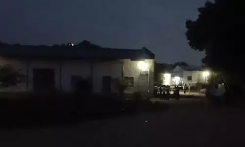 Labourer Died In An Explosion At Badangpet