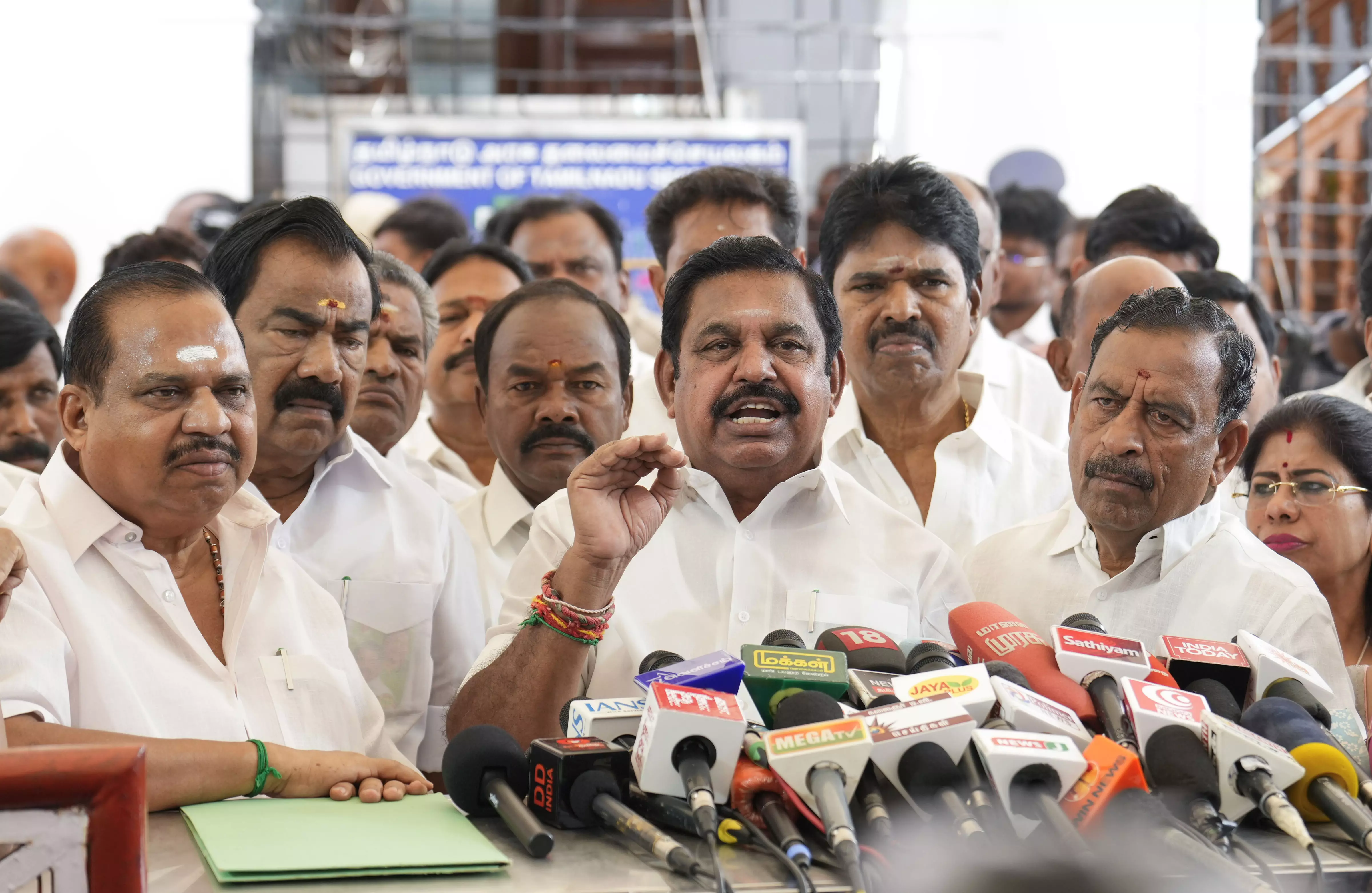 AIADMK Walks Out of Tamil Nadu Assembly Over Denial to Speak AIADMK Walks Out of Tamil Nadu Assembly Over Denial to Speak