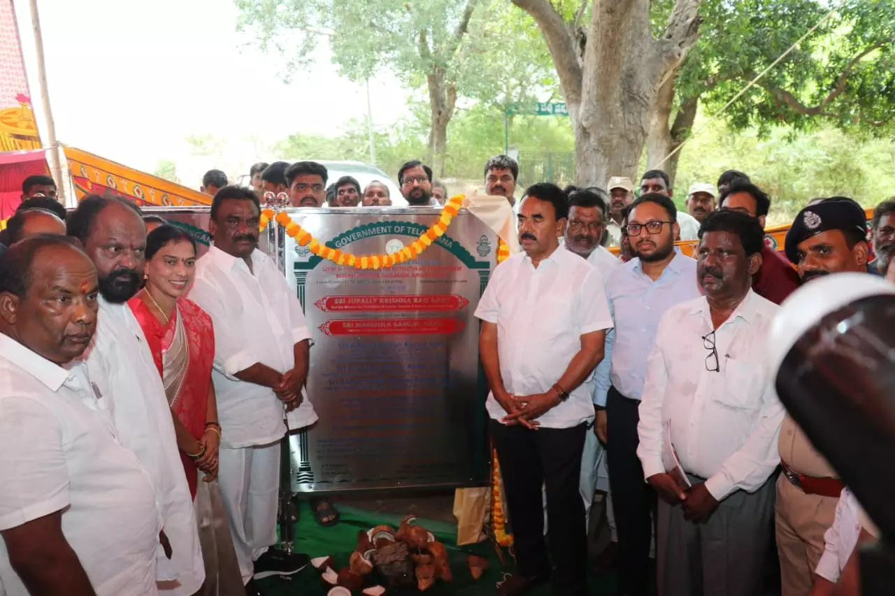 Telangana Govt Committed to Preserving Ancient Buddhist Sites: Jupally Telangana Govt Committed to Preserving Ancient Buddhist Sites: Jupally