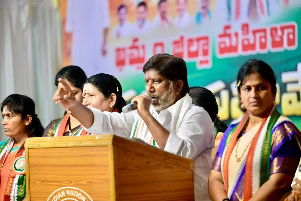 Bhatti Urges Mahila Congress Members To Publicise TG Welfare Schemes Bhatti Urges Mahila Congress Members To Publicise TG Welfare Schemes
