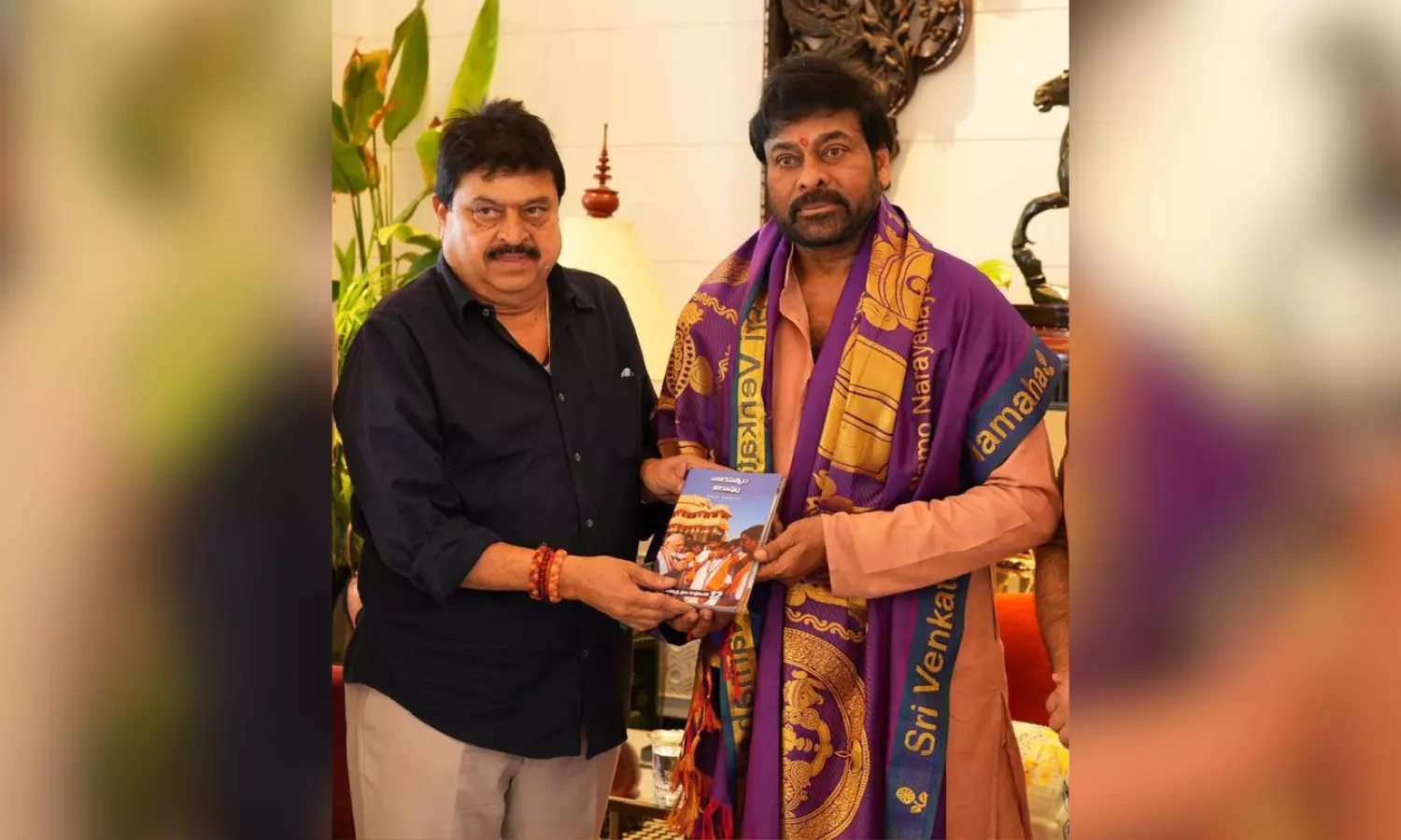 BJP Delegation Meets Chiranjeevi, Briefs 12 Years of Modi Government Achievements BJP Delegation Meets Chiranjeevi, Briefs 12 Years of Modi Government Achievements