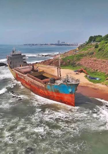 NGT Halts Tourism Project In Stranded Bangladesh Cargo Vessel At Beach Park