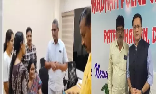 Vizag Techie Case: Mother Meets MLA Palla Srinivas Rao, Seeks Justice Vizag Techie Case: Mother Meets MLA Palla Srinivas Rao, Seeks Justice