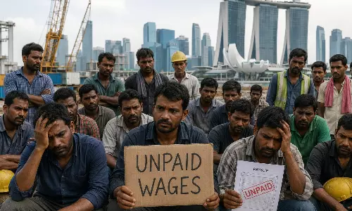Over 100 Indian, Bangladeshi Workers Report Unpaid Wages in Singapore