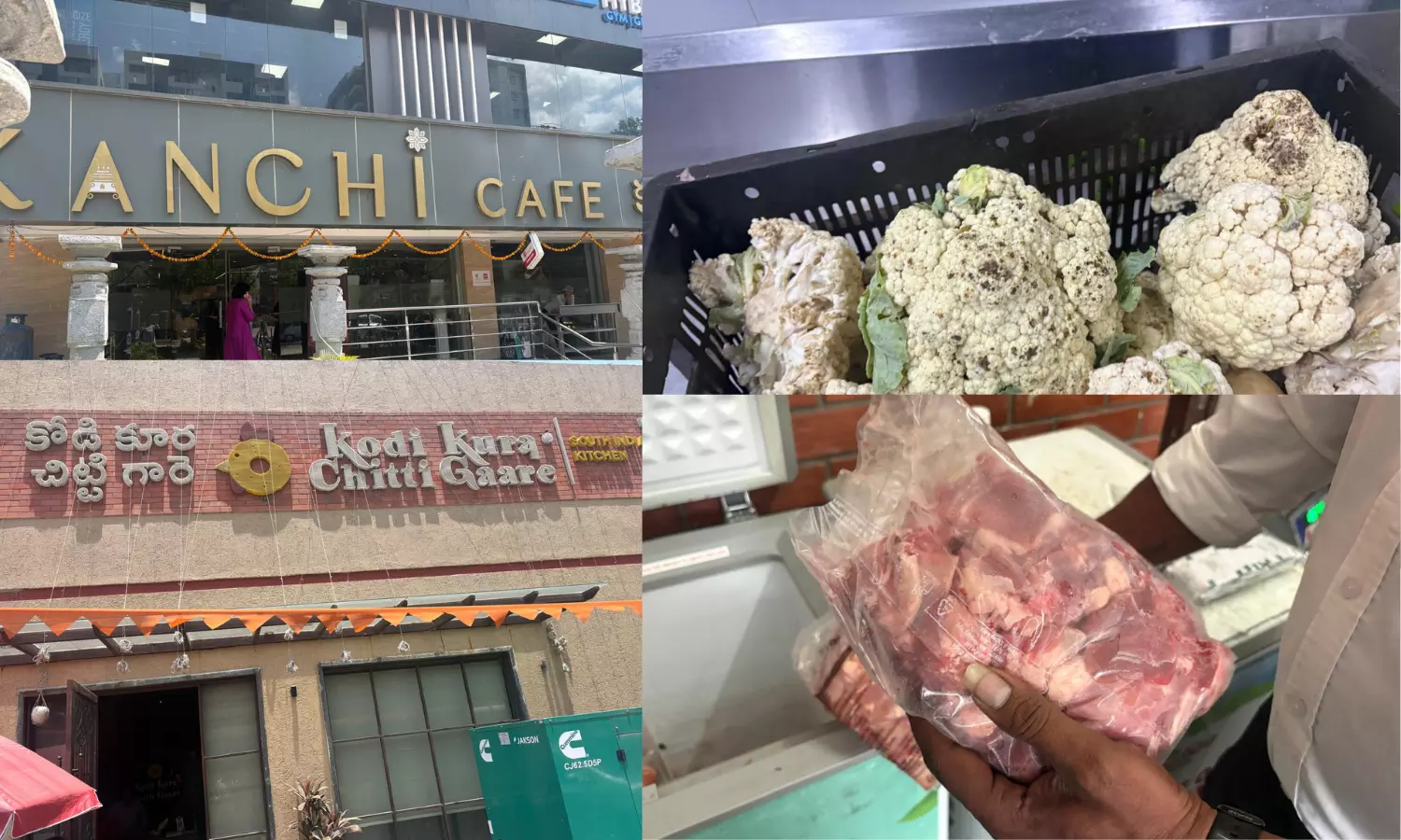 Kanchi Cafe, Kodi Kura Chitti Gaare Among Outlets Flagged in Cyberabad Food Safety Drive Kanchi Cafe, Kodi Kura Chitti Gaare Among Outlets Flagged in Cyberabad Food Safety Drive