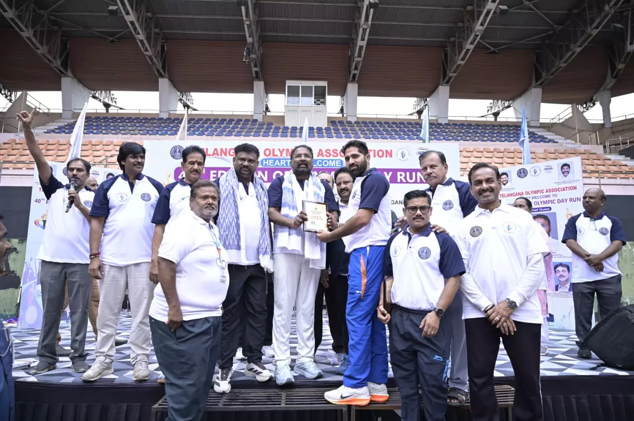 Olympic Spirit Should Reach Every Home: Vakiti Srihari Olympic Spirit Should Reach Every Home: Vakiti Srihari