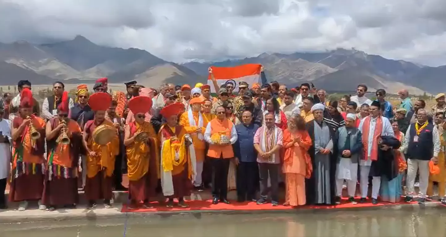 Sindhu’s Sacred Call: 30th Darshan Yatra and First Sindhu Kumbh Open in Leh Sindhu’s Sacred Call: 30th Darshan Yatra and First Sindhu Kumbh Open in Leh