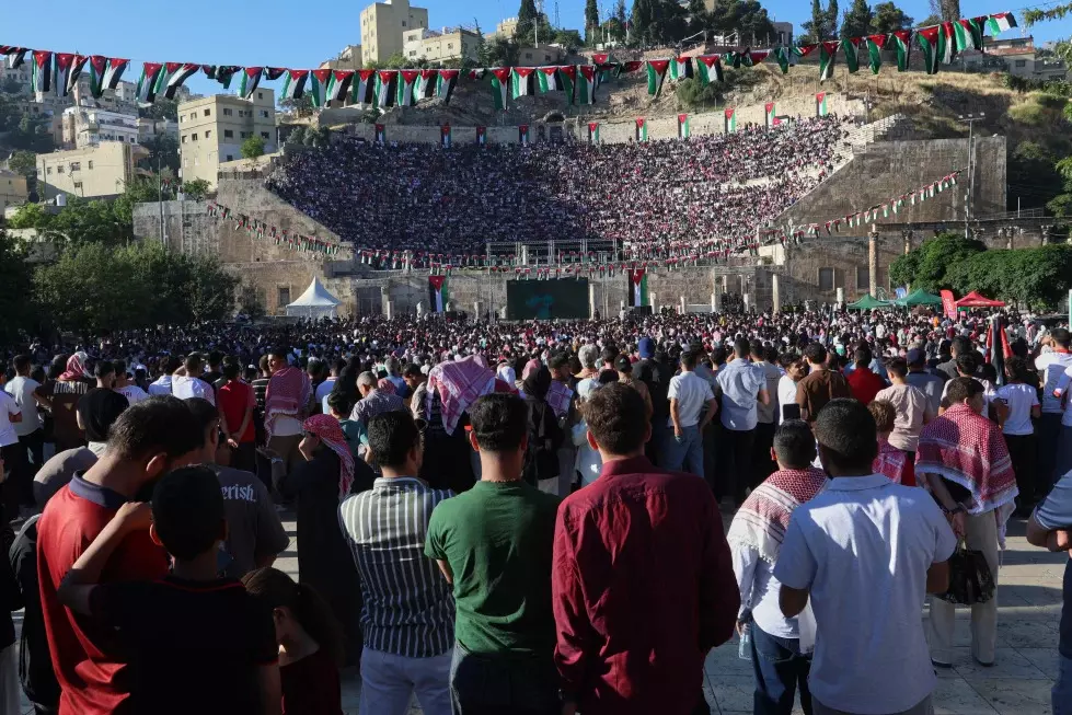 Stampede at World Cup Viewing in Jordan’s Amman Kills 1 Stampede at World Cup Viewing in Jordan’s Amman Kills 1