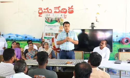 Jangaon Collector Advises Farmers to Procure Quality Farm Inputs at Seed Melas Jangaon Collector Advises Farmers to Procure Quality Farm Inputs at Seed Melas