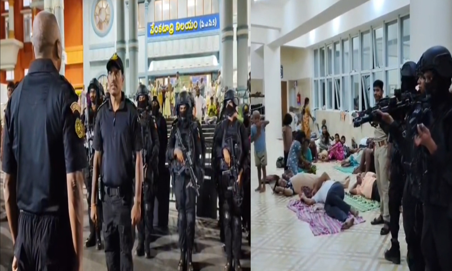 OCTOPUS Conducts Mock Anti-terror Mock Drill At Tirumala