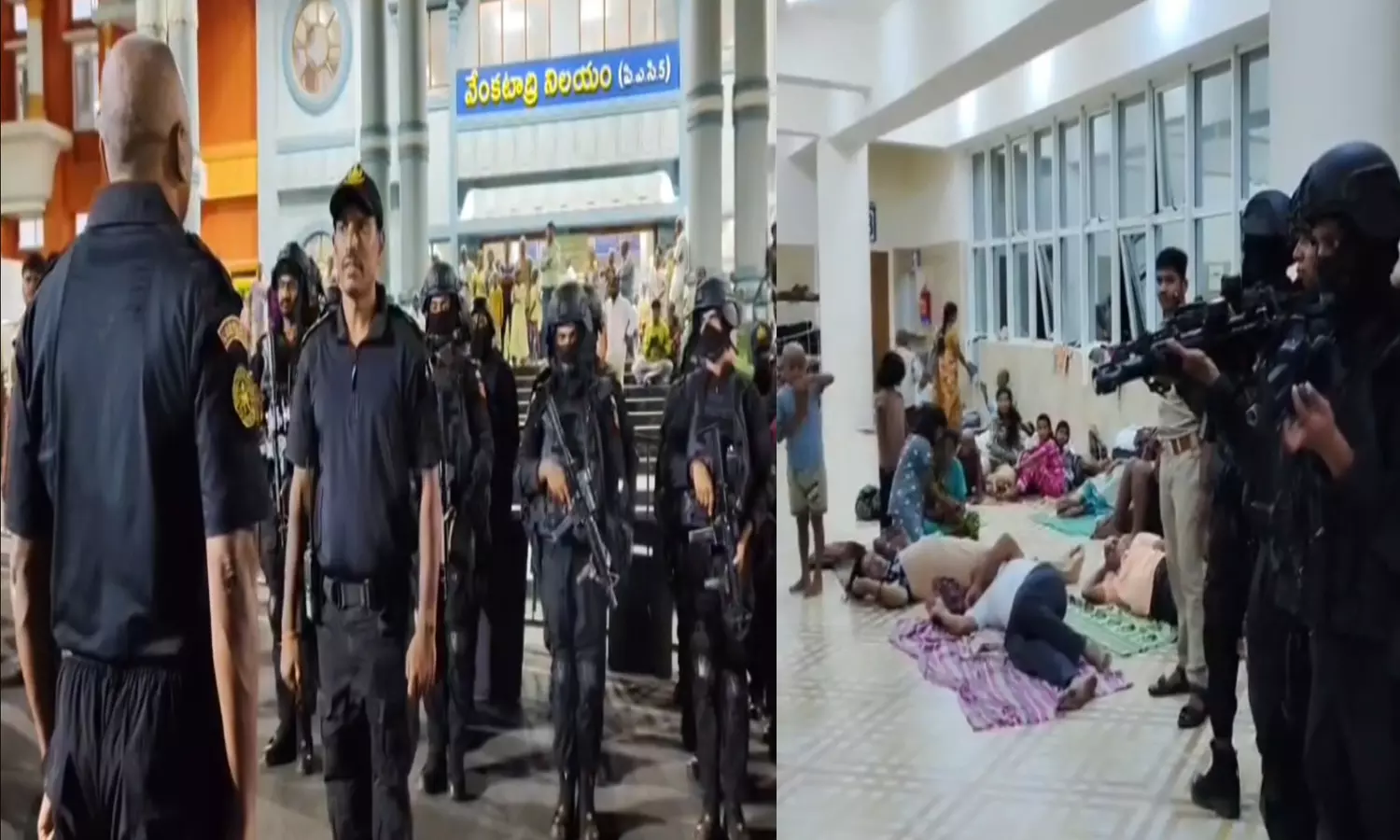 OCTOPUS Conducts Mock Anti-terror Mock Drill At Tirumala OCTOPUS Conducts Mock Anti-terror Mock Drill At Tirumala