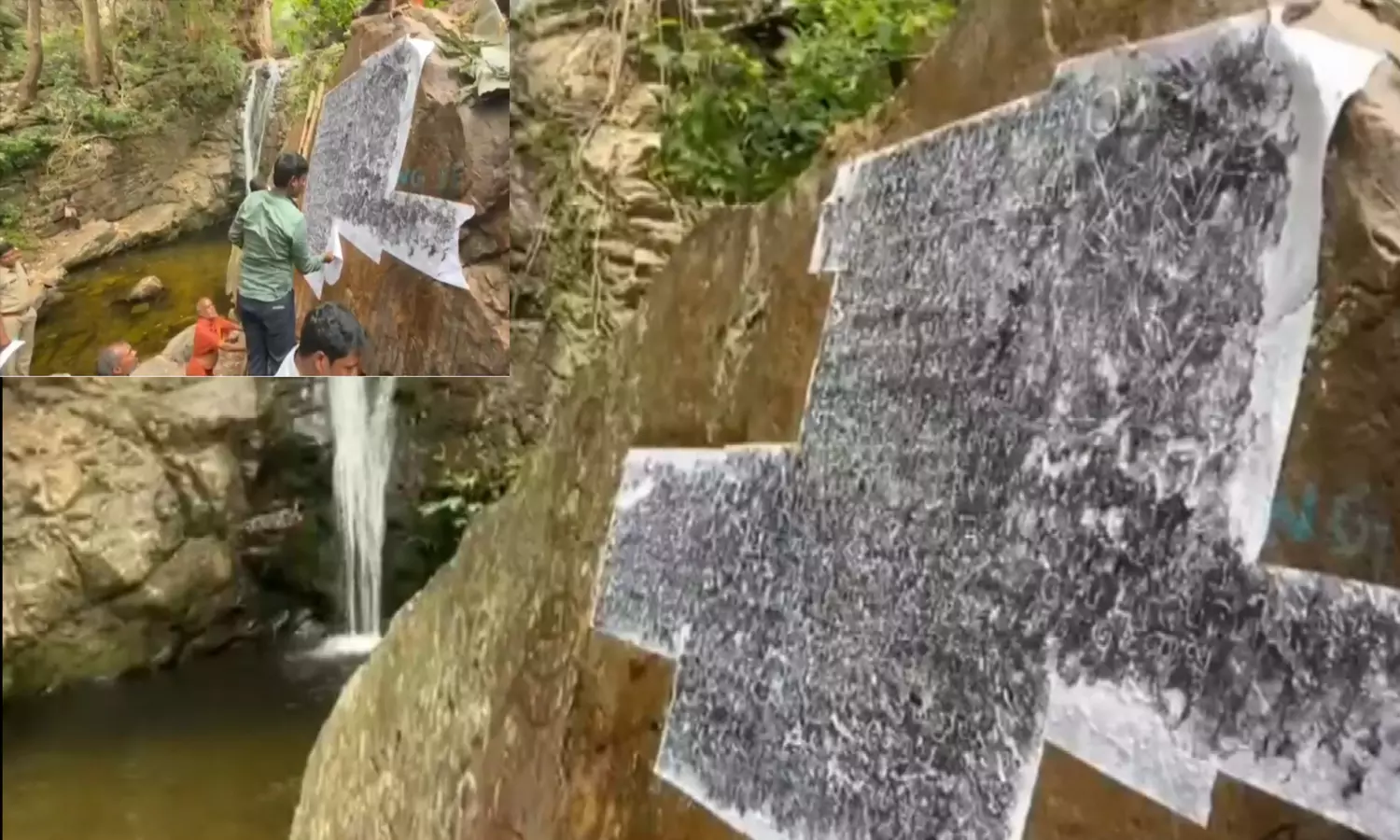 Tirupati: Vijayanagara-era Inscriptions Found In Seshachalam Forests Tirupati: Vijayanagara-era Inscriptions Found In Seshachalam Forests