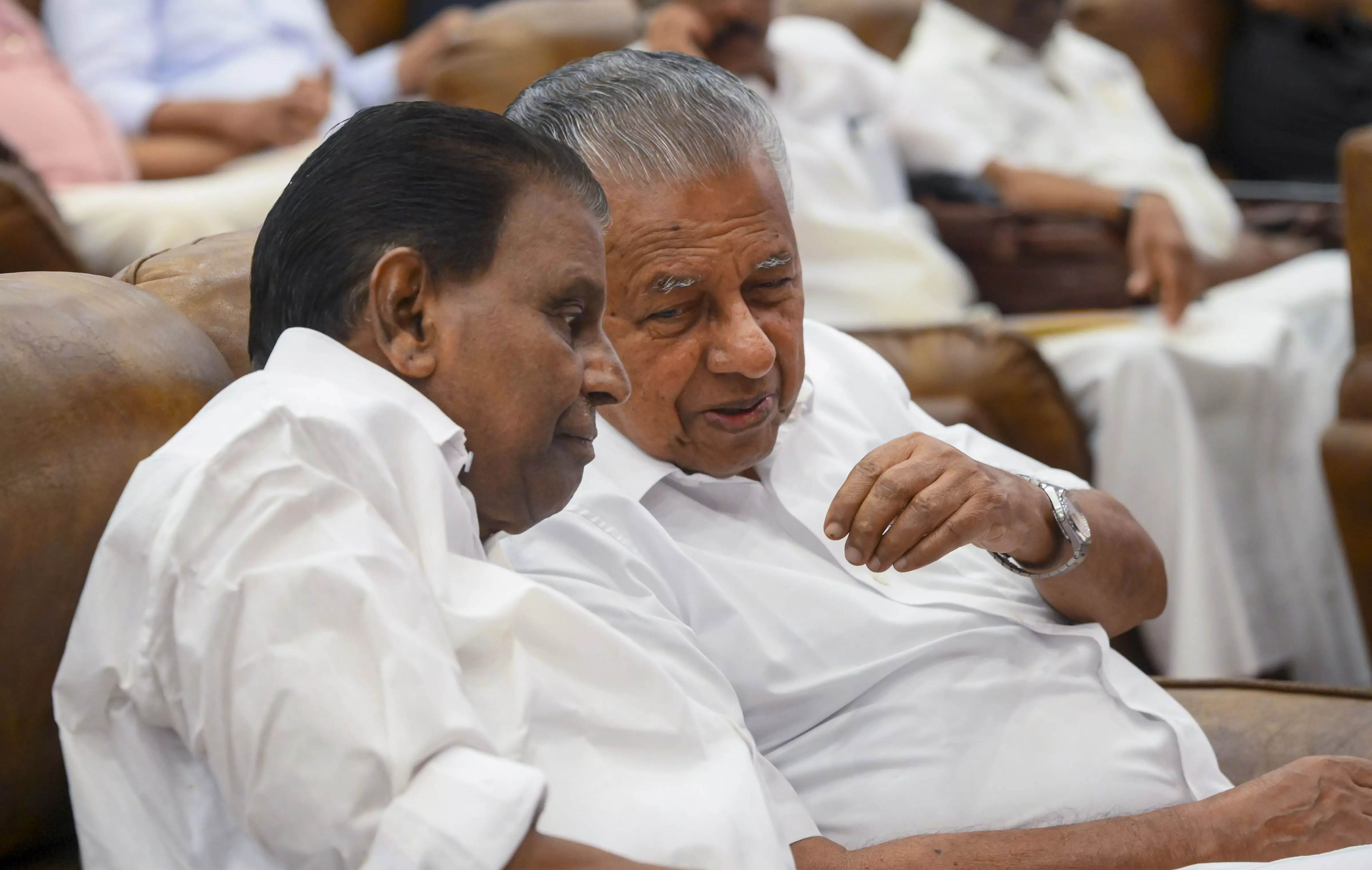 LDF Walks Out of Kerala Assembly Over PM SHRI Scheme Row LDF Walks Out of Kerala Assembly Over PM SHRI Scheme Row