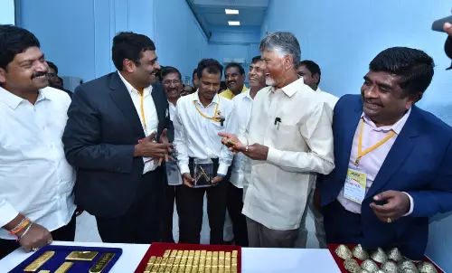 Naidu Opens Gold Mining Project At Jonnagiri; Calls It Swarnagiri