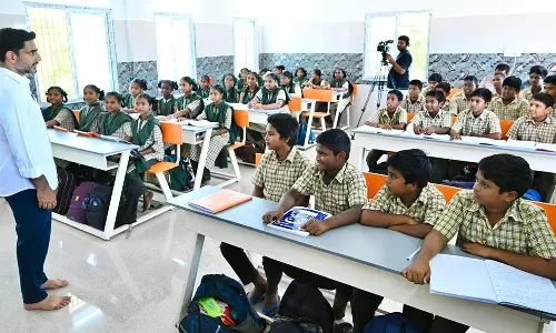Lokesh Wants AP Education System to Become a Role Model for India Lokesh Wants AP Education System to Become a Role Model for India