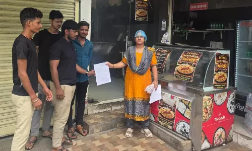 Zayka Food Court Near AMB Mall Sealed for Stale Biryani, Rat Burrows Zayka Food Court Near AMB Mall Sealed for Stale Biryani, Rat Burrows