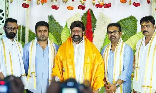 Balakrishna Bats for Film Activities in Amaravati Balakrishna Bats for Film Activities in Amaravati