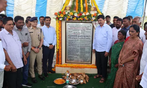 Ponguleti Launches BT Road, Bridge Works Ponguleti Launches BT Road, Bridge Works