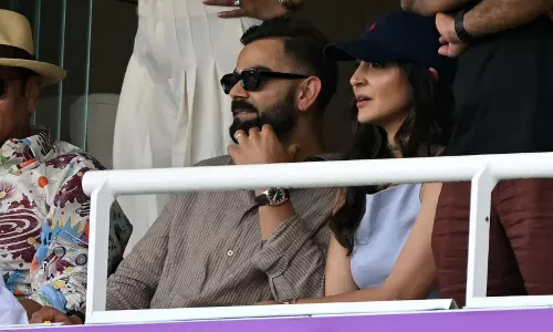 Virat Kohli, Anushka Sharma Cheer India Women at Lords T20 World Cup Clash