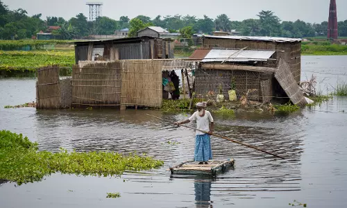 CM Himanta Monitoring Assam Flood Situation, Train Services Hit in Dhemaji