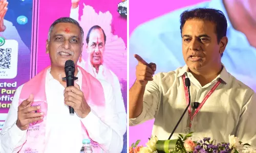 Reality, Govt Claims on Rythu Bharosa Dont Match, Say Harish, KTR Reality, Govt Claims on Rythu Bharosa Dont Match, Say Harish, KTR
