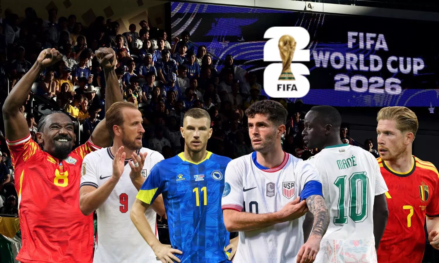 FIFA World Cup: England Face DR Congo, Belgium Against Senegal Tonight FIFA World Cup: England Face DR Congo, Belgium Against Senegal Tonight