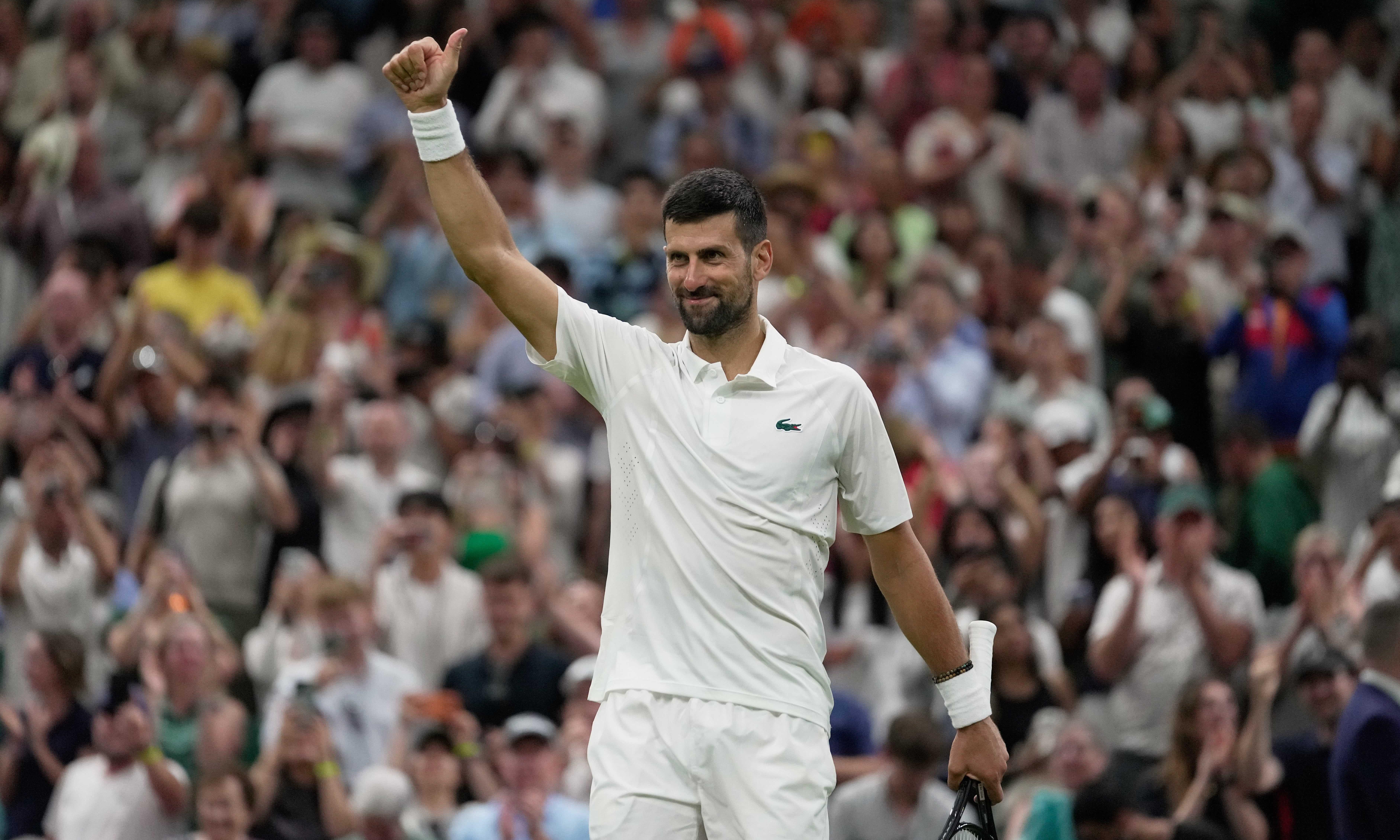 Wimbledon 2026: Djokovic Dismantles Tsitsipas To Reach Third Round
